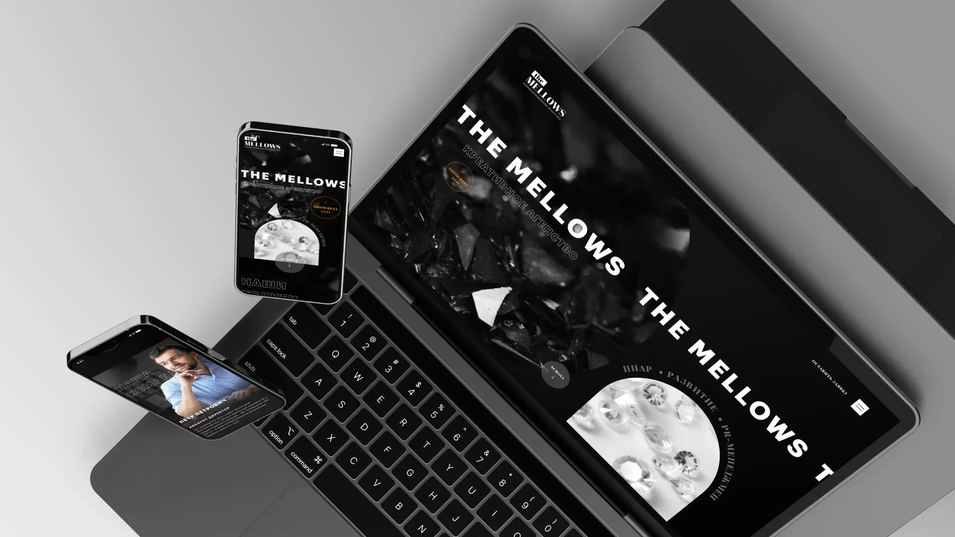 Разработка сайта креативного агентства «The Mellows» в Балабаново
